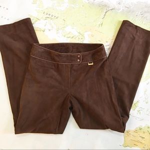 Ralph Lauren Black Label Suede Pant
